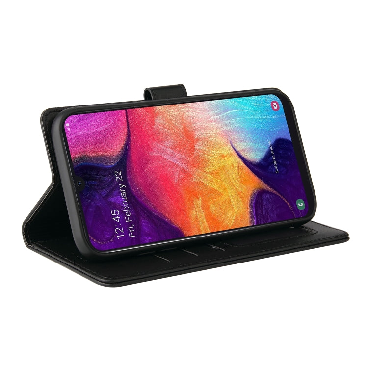 For Samsung Galaxy A50 GQUTROBE Skin Feel Magnetic Leather Phone Case