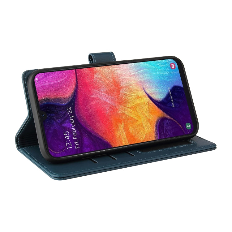 For Samsung Galaxy A50 GQUTROBE Skin Feel Magnetic Leather Phone Case