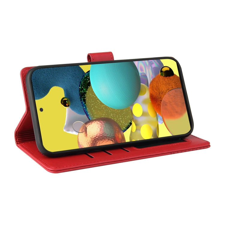 For Samsung Galaxy A51 4G GQUTROBE Skin Feel Magnetic Leather Phone Case
