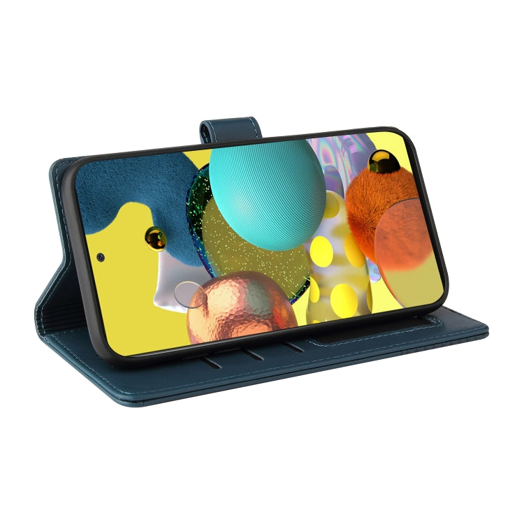 For Samsung Galaxy A51 4G GQUTROBE Skin Feel Magnetic Leather Phone Case