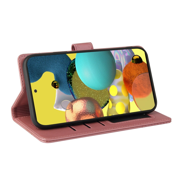 For Samsung Galaxy A51 5G GQUTROBE Skin Feel Magnetic Leather Phone Case