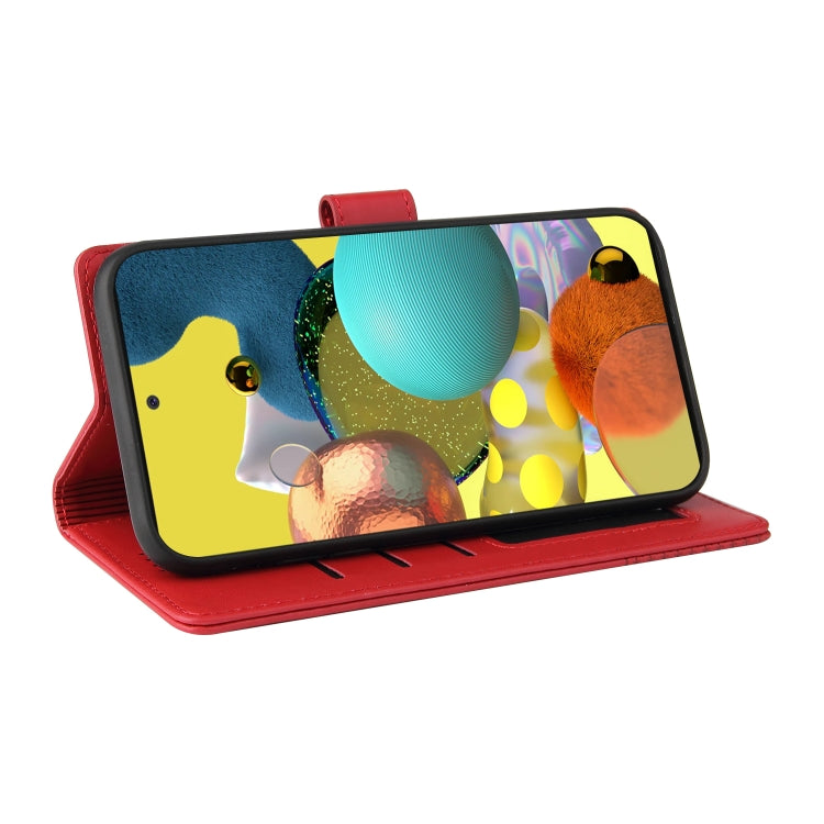For Samsung Galaxy A51 5G GQUTROBE Skin Feel Magnetic Leather Phone Case
