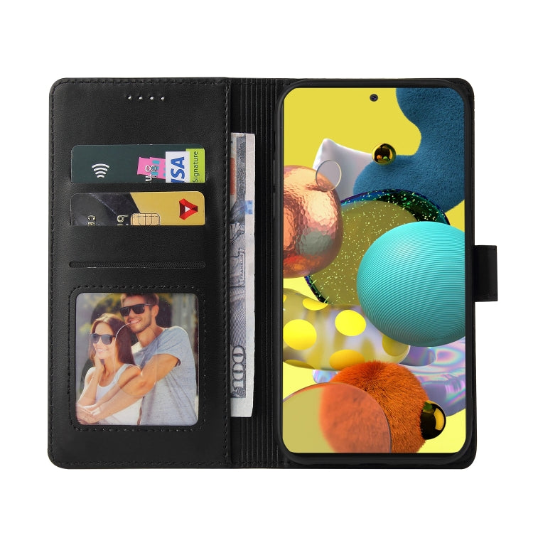 For Samsung Galaxy A51 5G GQUTROBE Skin Feel Magnetic Leather Phone Case