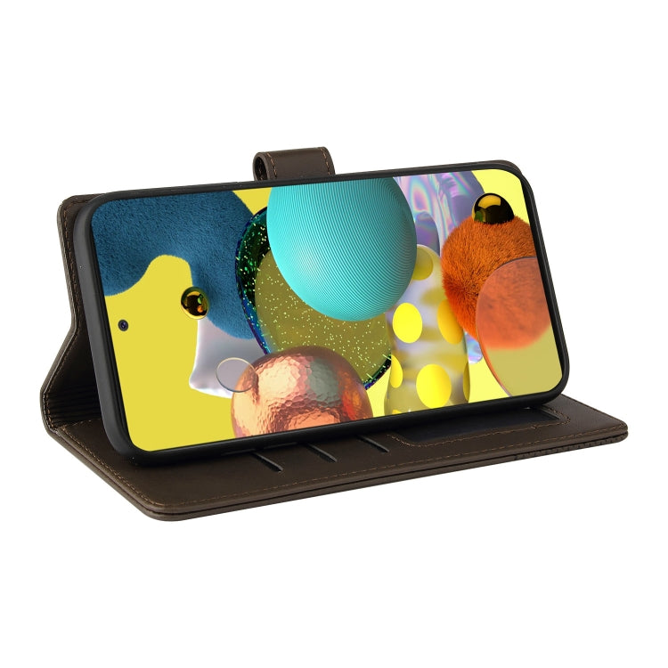 For Samsung Galaxy A51 5G GQUTROBE Skin Feel Magnetic Leather Phone Case