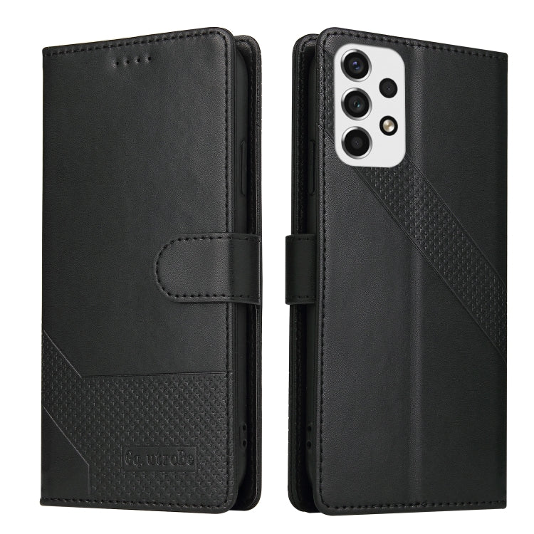 For Samsung Galaxy A53 5G GQUTROBE Skin Feel Magnetic Leather Phone Case