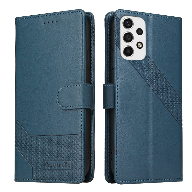 For Samsung Galaxy A53 5G GQUTROBE Skin Feel Magnetic Leather Phone Case