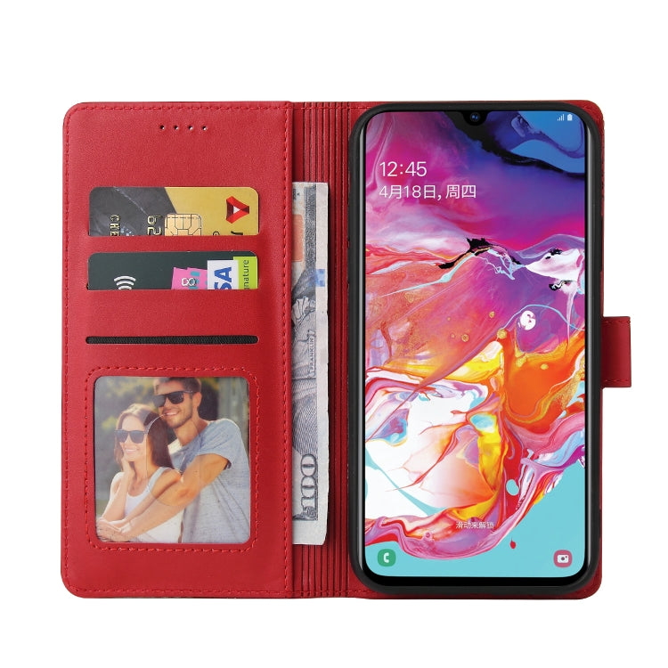 For Samsung Galaxy A70 GQUTROBE Skin Feel Magnetic Leather Phone Case