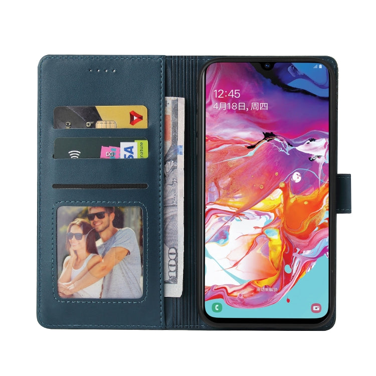 For Samsung Galaxy A70 GQUTROBE Skin Feel Magnetic Leather Phone Case