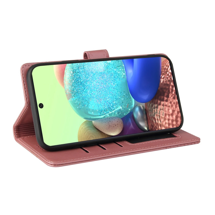 For Samsung Galaxy A71 4G GQUTROBE Skin Feel Magnetic Leather Phone Case