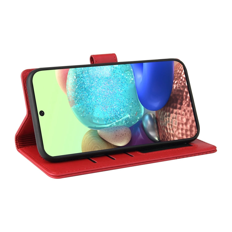 For Samsung Galaxy A71 4G GQUTROBE Skin Feel Magnetic Leather Phone Case