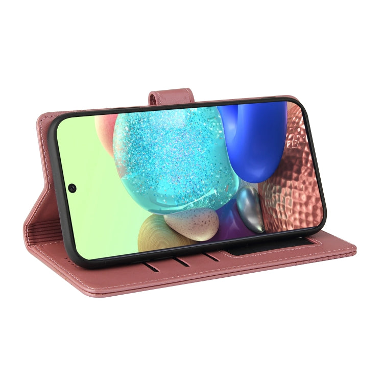 For Samsung Galaxy A71 5G GQUTROBE Skin Feel Magnetic Leather Phone Case