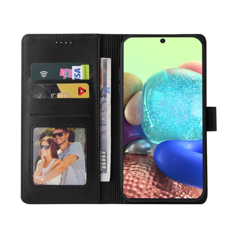 For Samsung Galaxy A71 5G GQUTROBE Skin Feel Magnetic Leather Phone Case