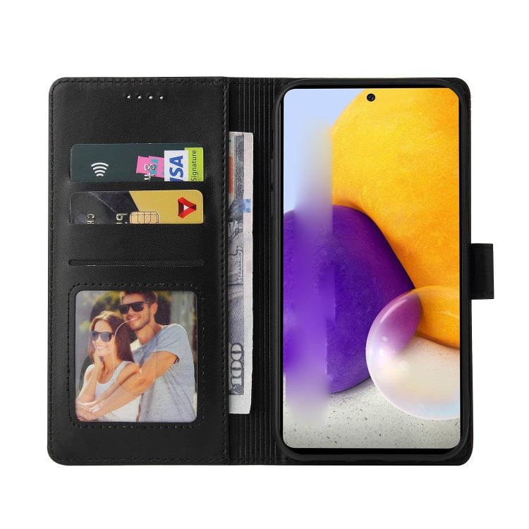 For Samsung Galaxy A72 5G / 4G GQUTROBE Skin Feel Magnetic Leather Phone Case