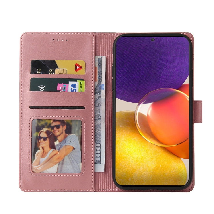 For Samsung Galaxy A82 5G GQUTROBE Skin Feel Magnetic Leather Phone Case