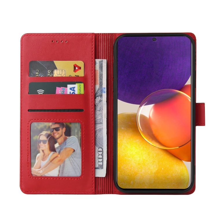 For Samsung Galaxy A82 5G GQUTROBE Skin Feel Magnetic Leather Phone Case