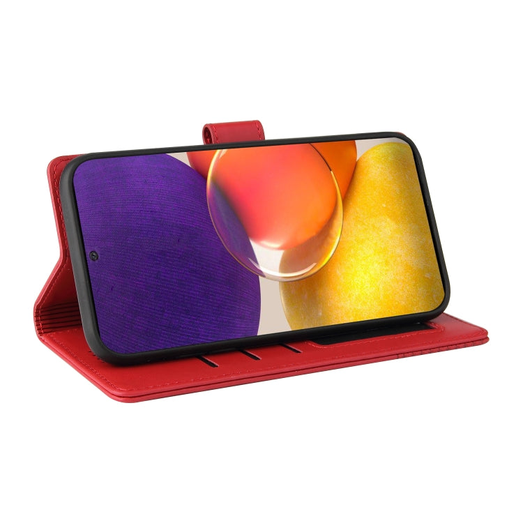 For Samsung Galaxy A82 5G GQUTROBE Skin Feel Magnetic Leather Phone Case