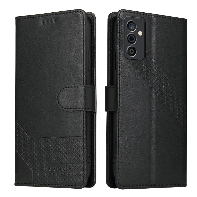For Samsung Galaxy A82 5G GQUTROBE Skin Feel Magnetic Leather Phone Case