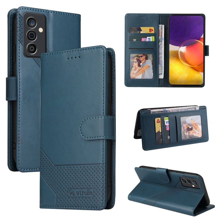For Samsung Galaxy A82 5G GQUTROBE Skin Feel Magnetic Leather Phone Case