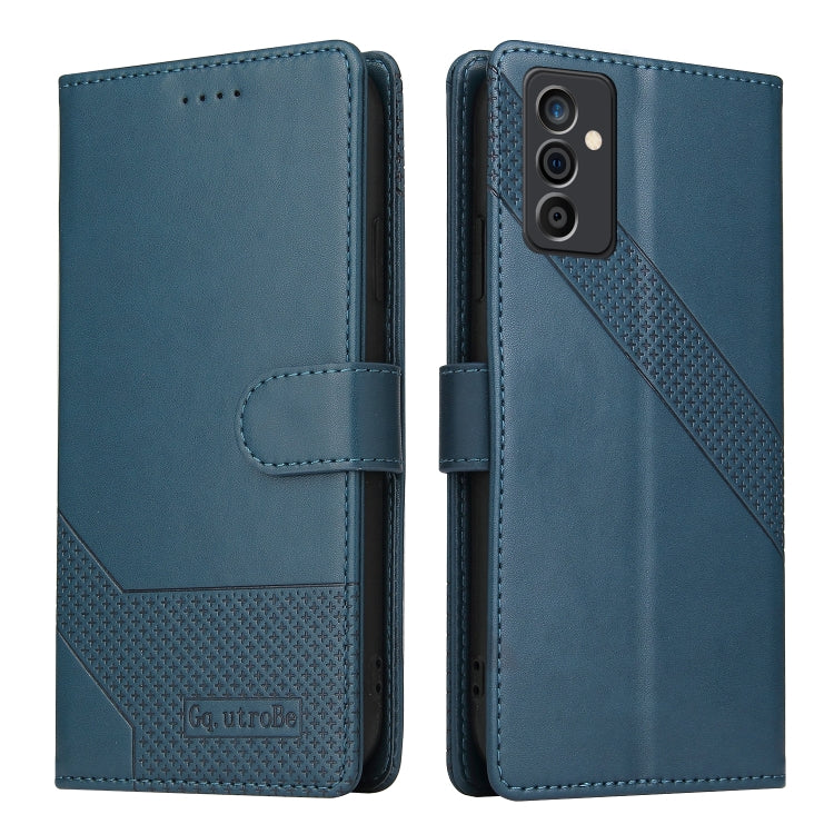 For Samsung Galaxy A82 5G GQUTROBE Skin Feel Magnetic Leather Phone Case