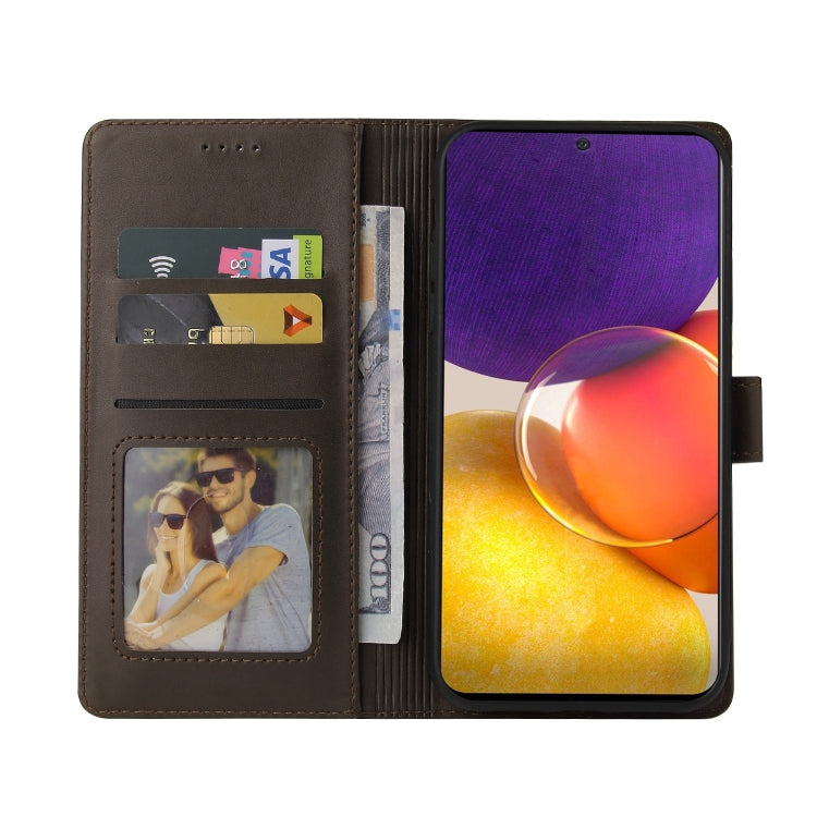 For Samsung Galaxy A82 5G GQUTROBE Skin Feel Magnetic Leather Phone Case