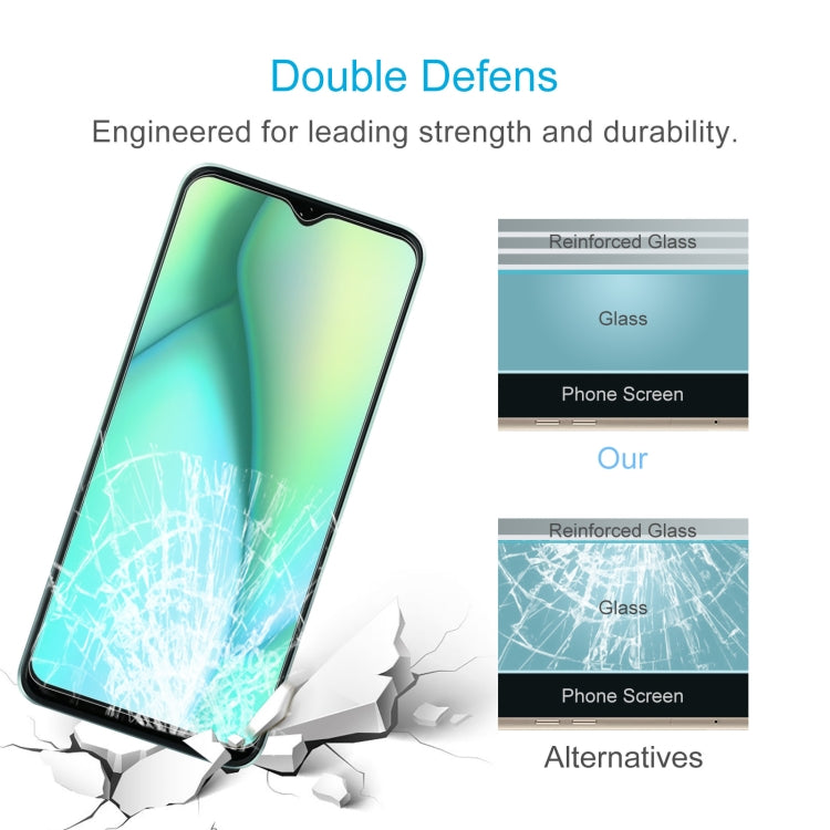 10 PCS 0.26mm 9H 2.5D Tempered Glass Film For Itel P38 Pro