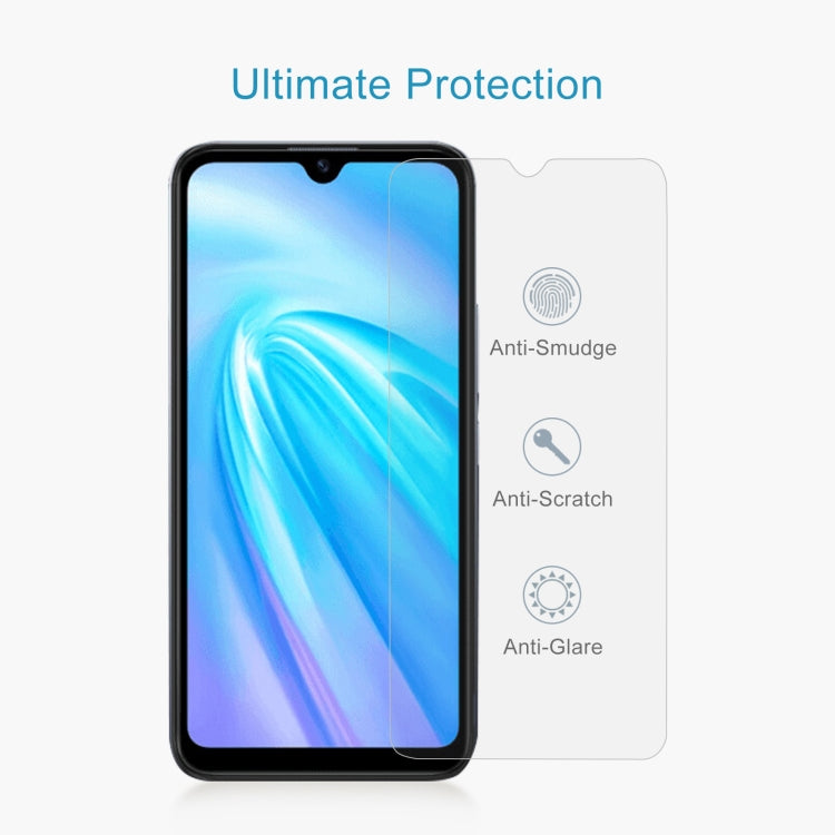 10 PCS 0.26mm 9H 2.5D Tempered Glass Film For Itel L6006