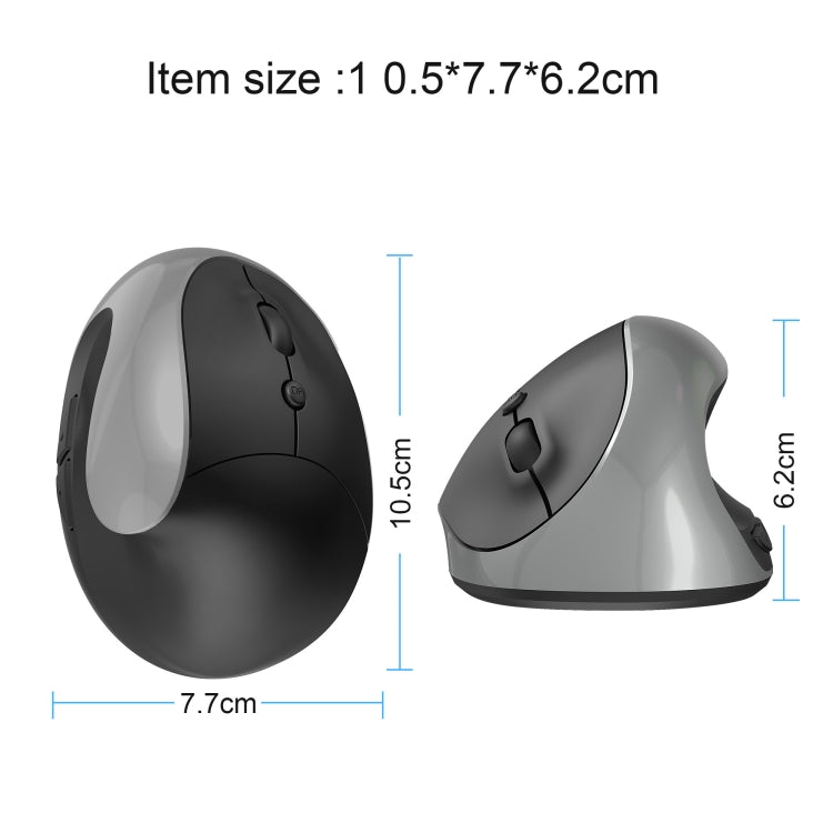 X10 2.4G Wireless Vertical Ergonomic Gaming Mouse