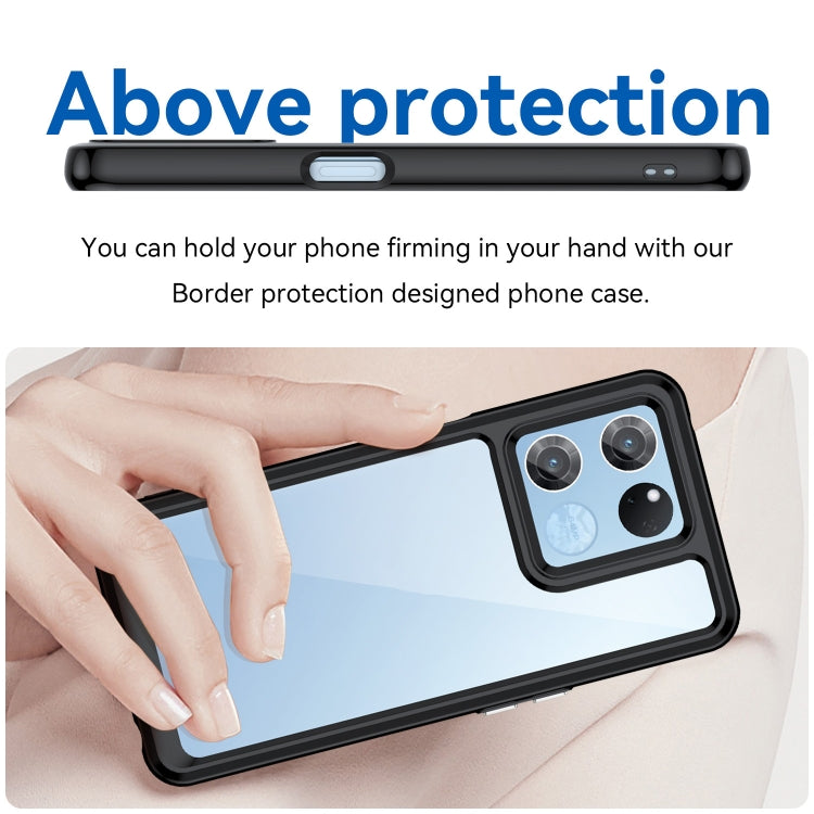 For OnePlus Ace Racing Colorful Series Acrylic + TPU Phone Case