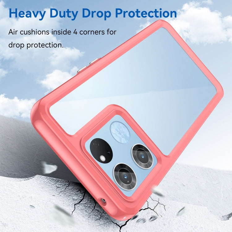For OnePlus Ace Racing Colorful Series Acrylic + TPU Phone Case