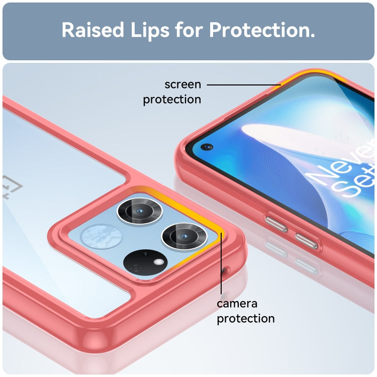 For OnePlus Ace Racing Colorful Series Acrylic + TPU Phone Case