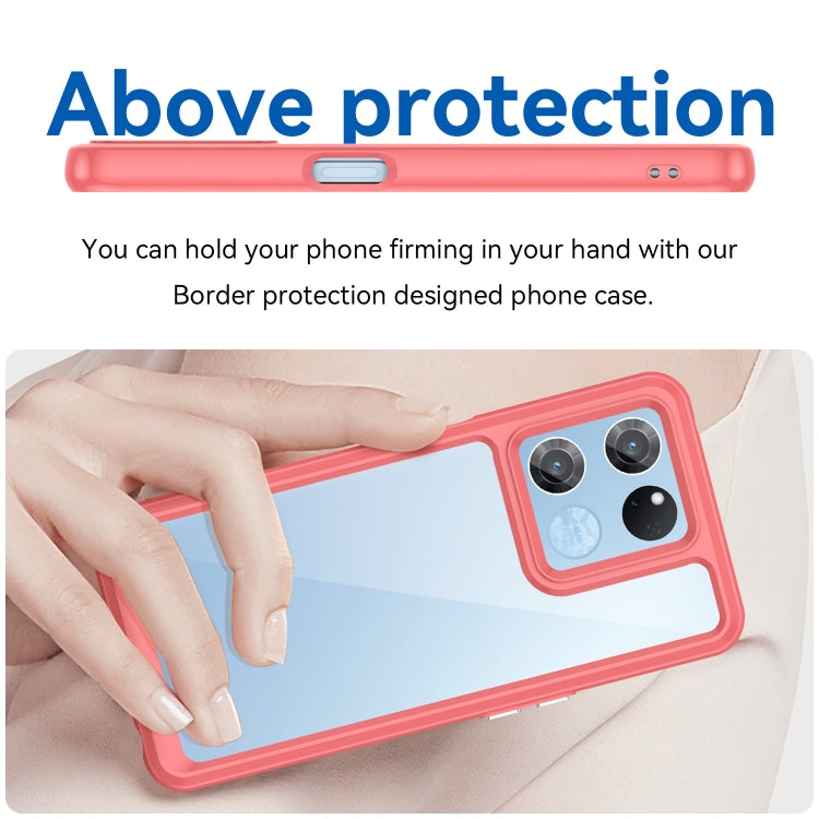 For OnePlus Ace Racing Colorful Series Acrylic + TPU Phone Case