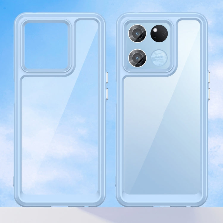 For OnePlus Ace Racing Colorful Series Acrylic + TPU Phone Case