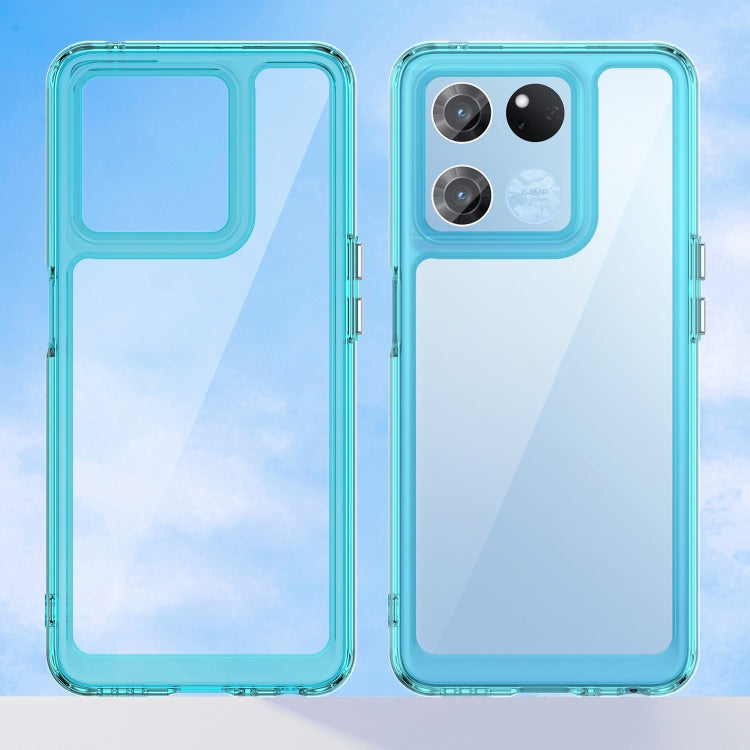 For OnePlus Ace Racing Colorful Series Acrylic + TPU Phone Case