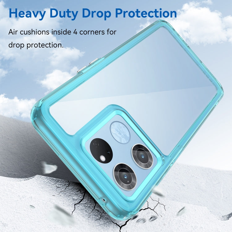 For OnePlus Ace Racing Colorful Series Acrylic + TPU Phone Case