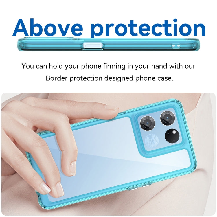 For OnePlus Ace Racing Colorful Series Acrylic + TPU Phone Case