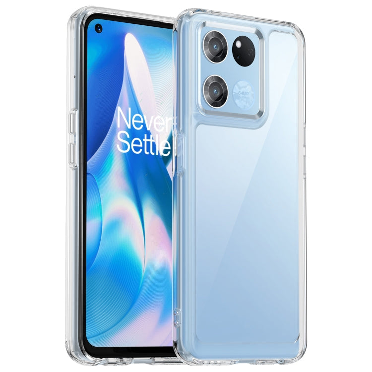 For OnePlus Ace Racing Colorful Series Acrylic + TPU Phone Case