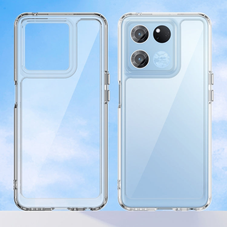 For OnePlus Ace Racing Colorful Series Acrylic + TPU Phone Case