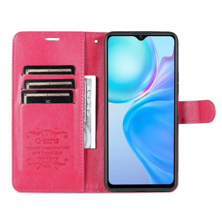 For vivo Y77e/Y77 5G Global AZNS Sheepskin Texture Flip Leather Phone Case