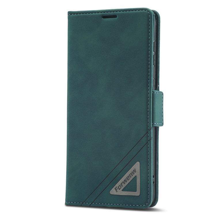 For Samsung Galaxy S22+ 5G Forwenw Dual-side Buckle Leather Phone Case
