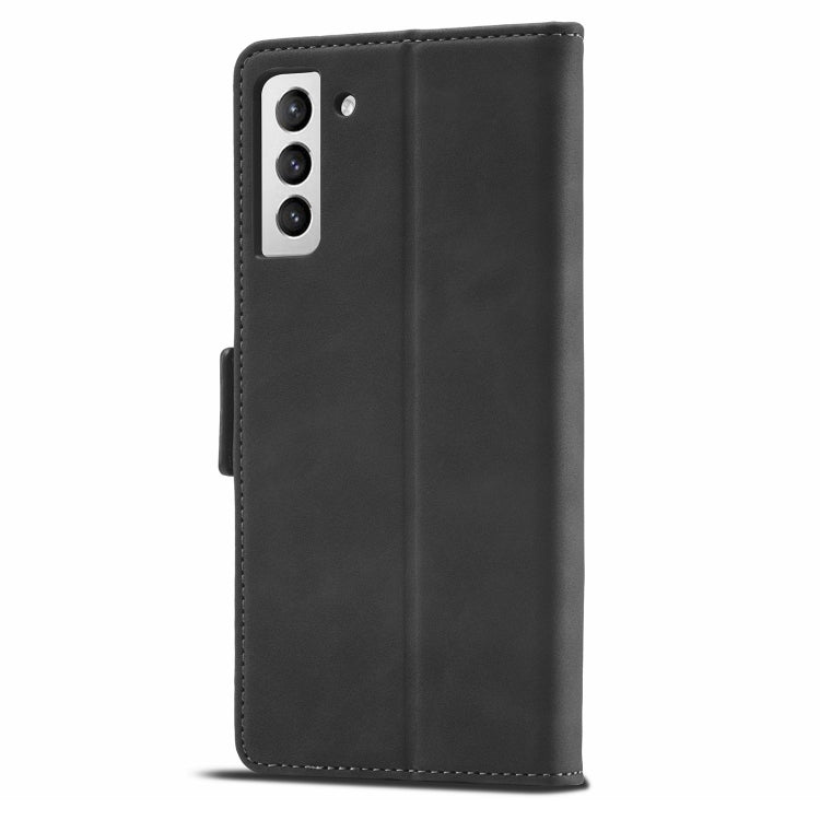 For Samsung Galaxy S21 5G Forwenw Dual-side Buckle Leather Phone Case