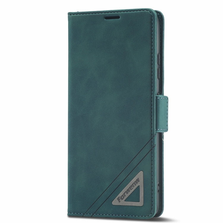 For Samsung Galaxy S21 Ultra 5G Forwenw Dual-side Buckle Leather Phone Case