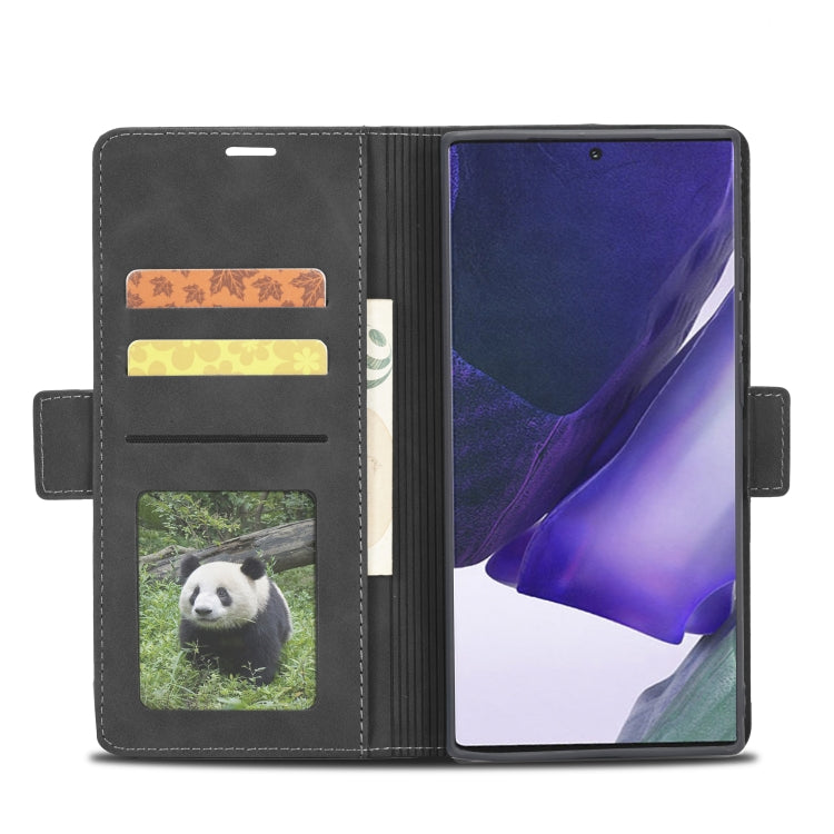 For Samsung Galaxy Note20 Forwenw Dual-side Buckle Leather Phone Case