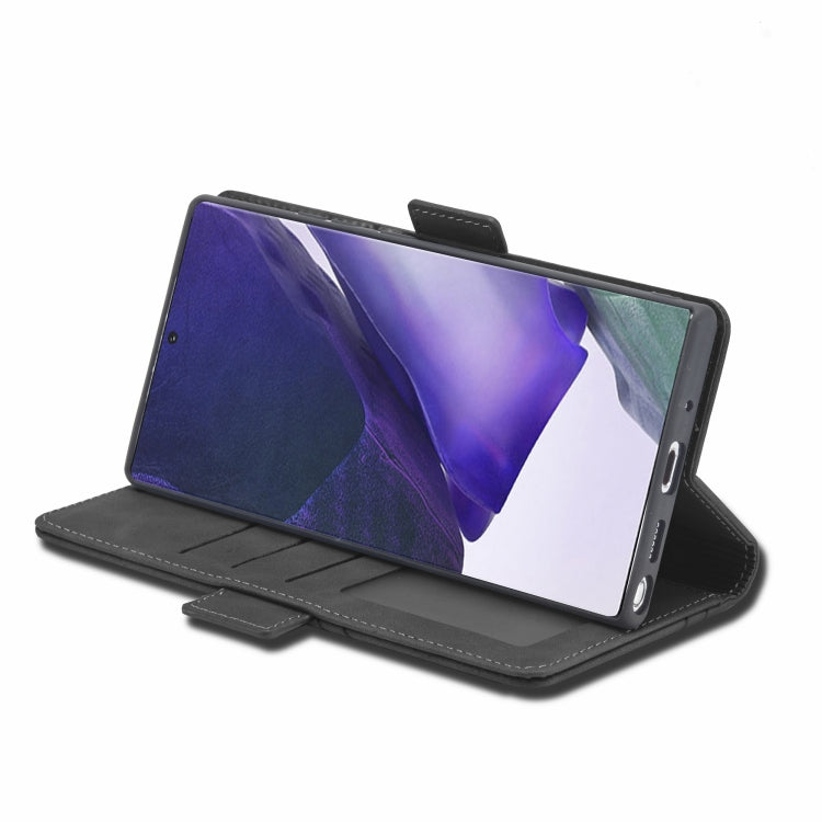 For Samsung Galaxy Note20 Ultra Forwenw Dual-side Buckle Leather Phone Case