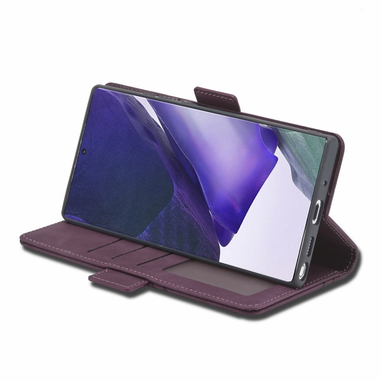 For Samsung Galaxy Note20 Ultra Forwenw Dual-side Buckle Leather Phone Case