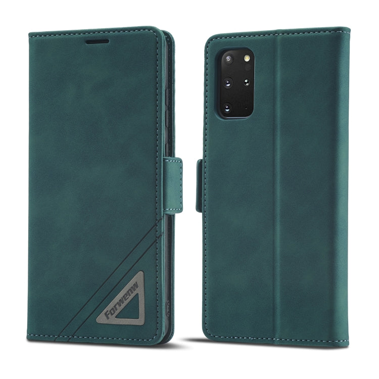 For Samsung Galaxy S20+ Forwenw Dual-side Buckle Leather Phone Case