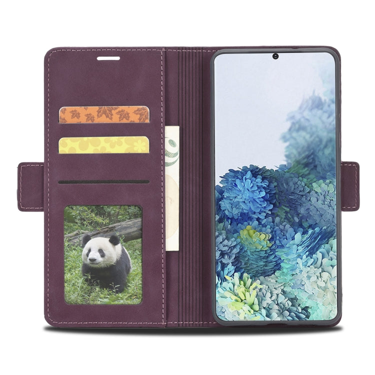For Samsung Galaxy S20+ Forwenw Dual-side Buckle Leather Phone Case