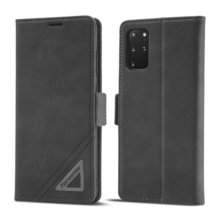 For Samsung Galaxy S20 FE Forwenw Dual-side Buckle Leather Phone Case