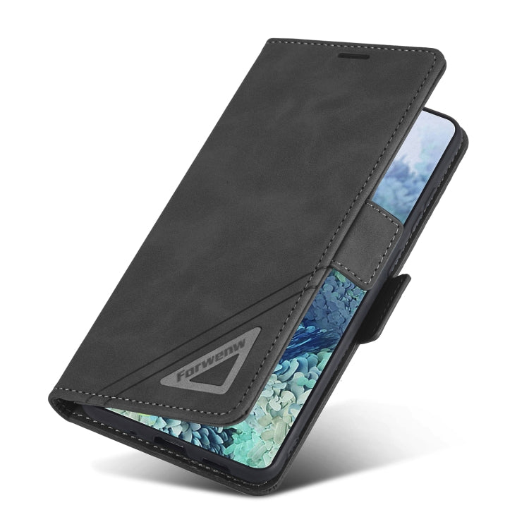 For Samsung Galaxy S20 FE Forwenw Dual-side Buckle Leather Phone Case