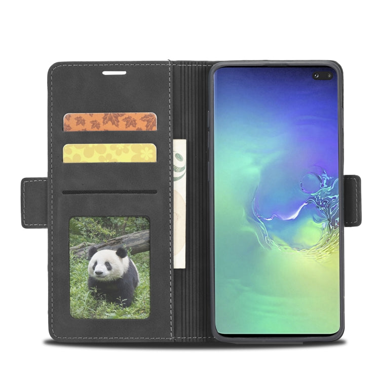 For Samsung Galaxy S10+ Forwenw Dual-side Buckle Leather Phone Case