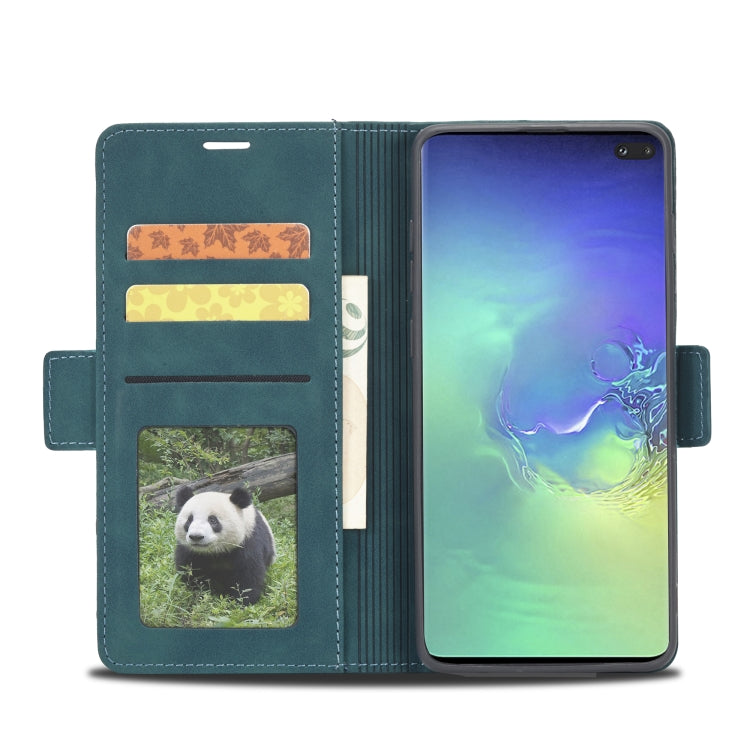 For Samsung Galaxy S10+ Forwenw Dual-side Buckle Leather Phone Case